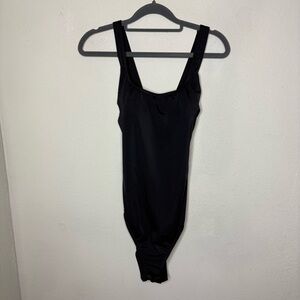 Lands' End Women's Black One Piece Swimsuit Size 10L